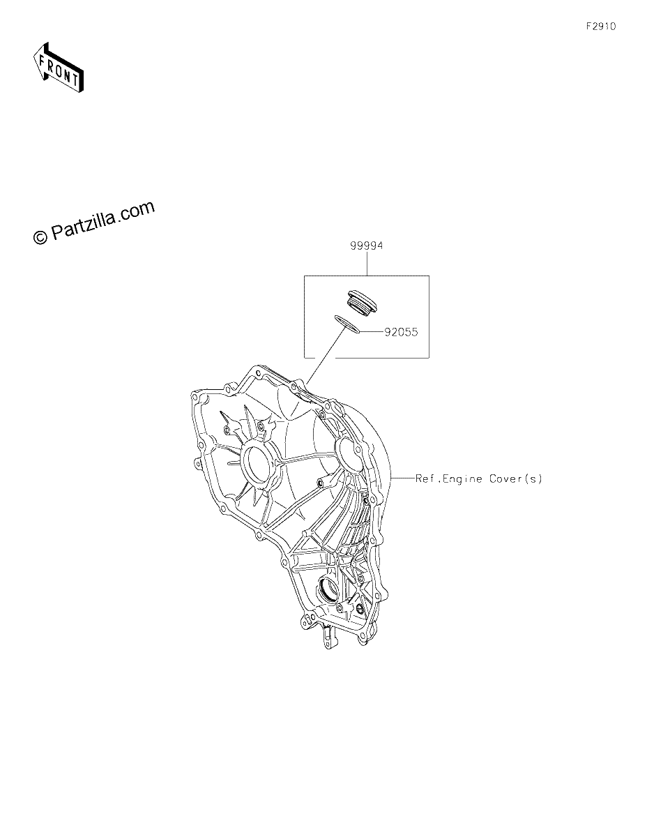 Diagrama de ACCESSORY OIL FILLER CAP