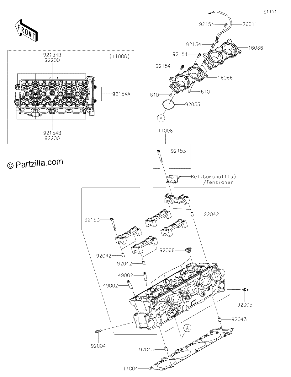 Diagrama de CYLINDER HEAD
