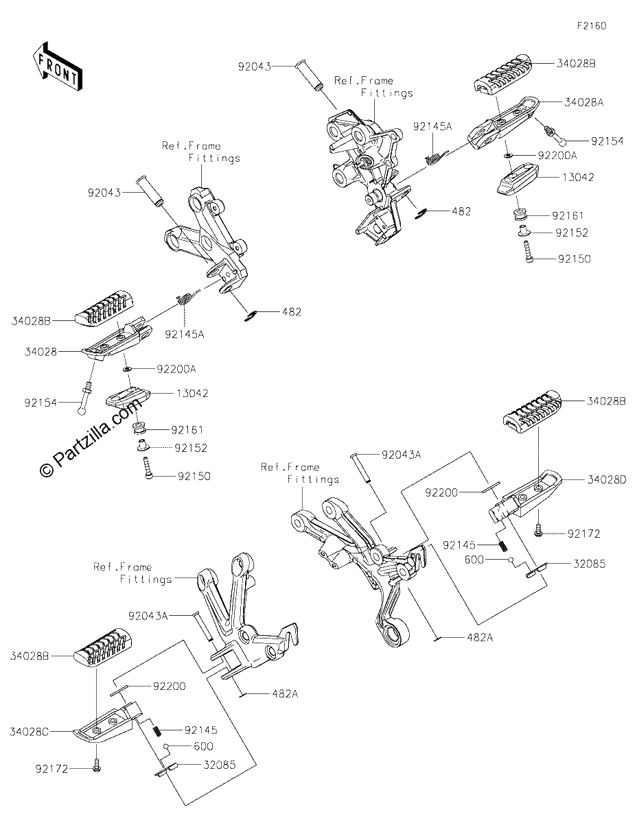 Diagrama de FOOTRESTS