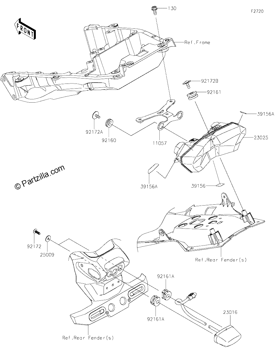 Diagrama de TAILLIGHT S