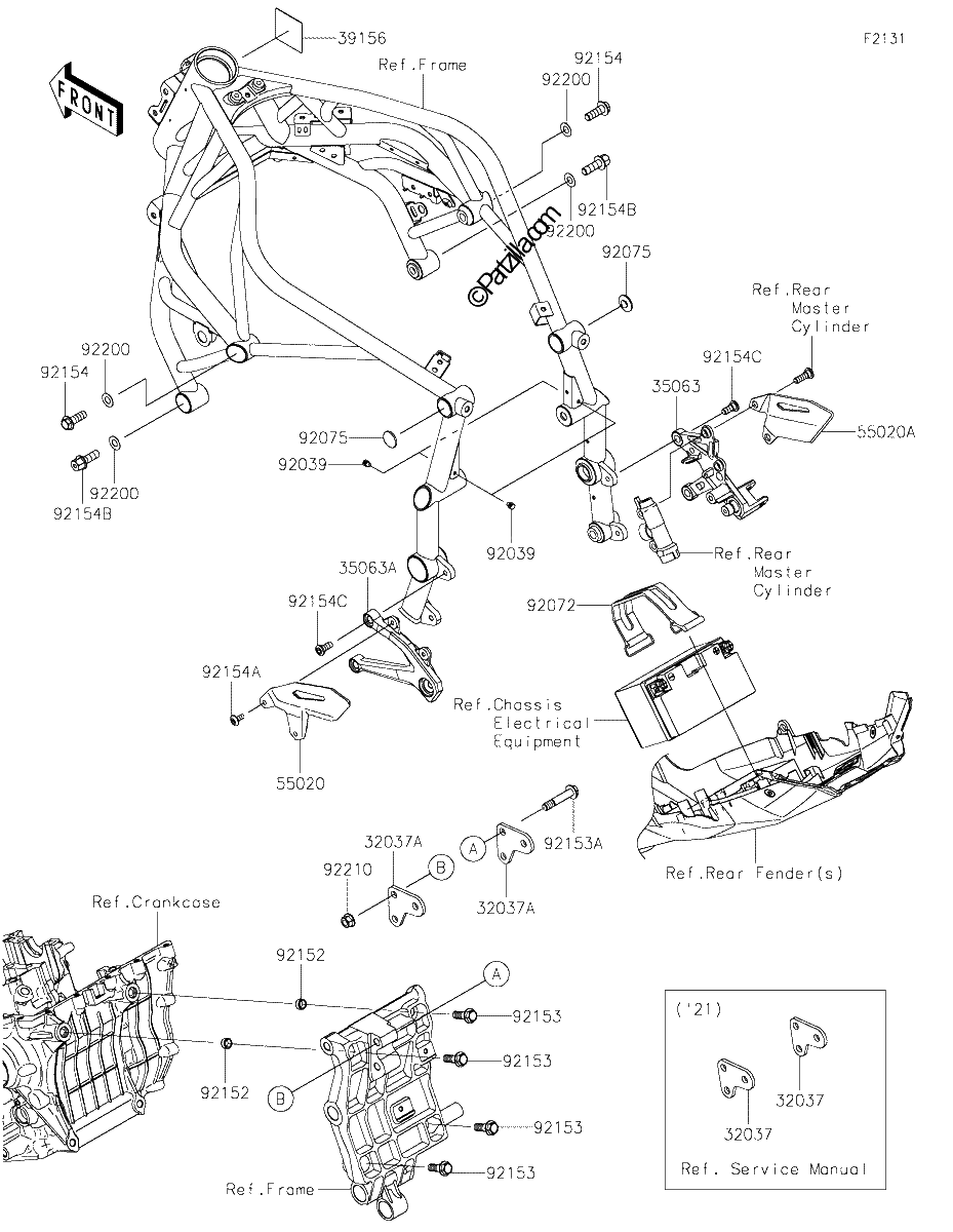 Diagrama de FRAME FITTINGS