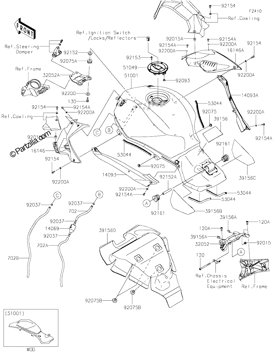 Diagrama de FUEL TANK