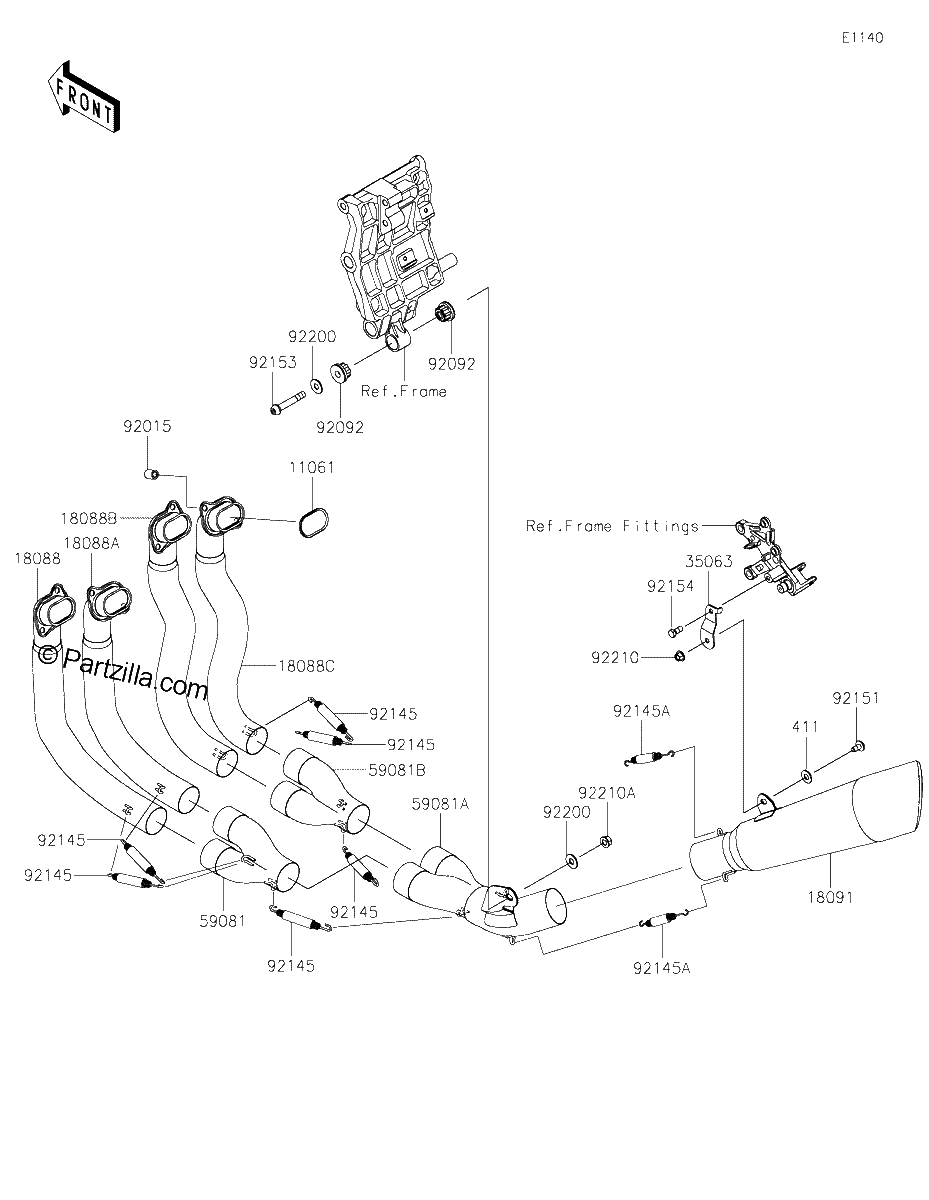 Diagrama de MUFFLER S