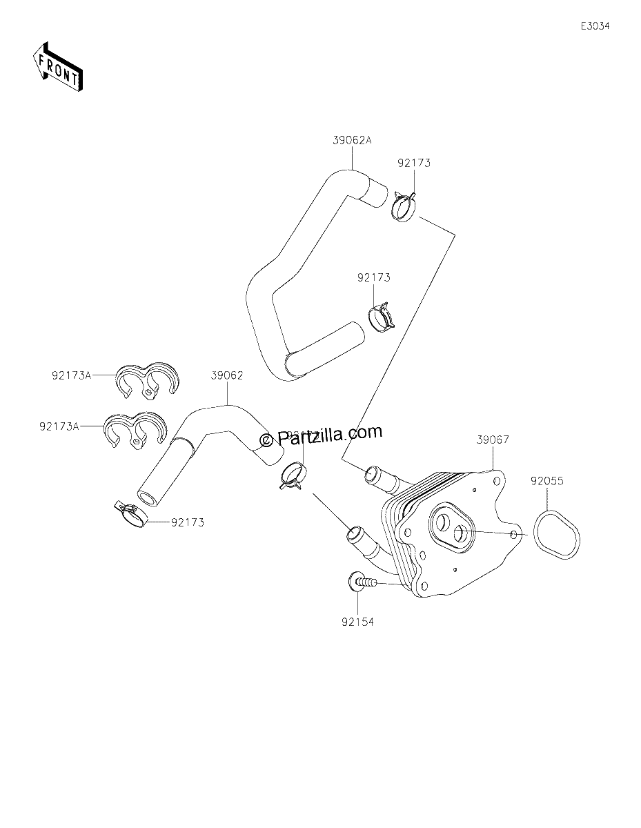 Diagrama de OIL COOLER