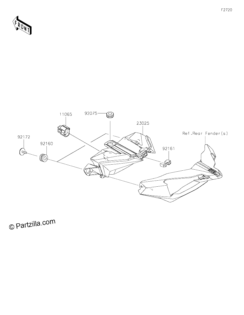 Diagrama de TAILLIGHT S