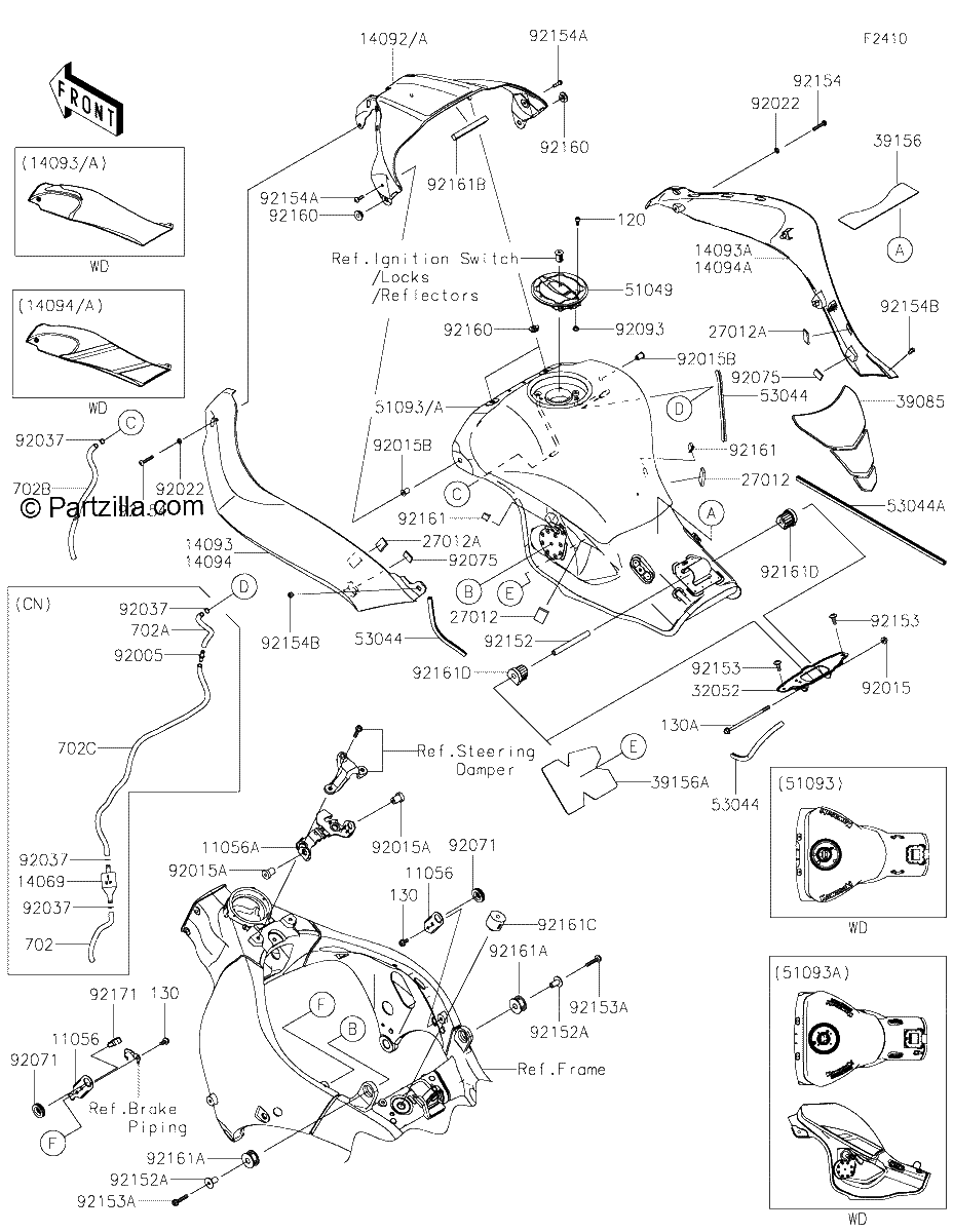 Diagrama de FUEL TANK