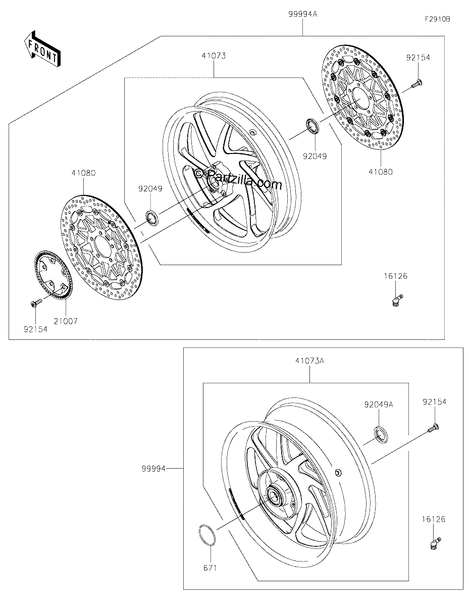 Diagrama de ACCESSORY MARCHESINI WHEEL