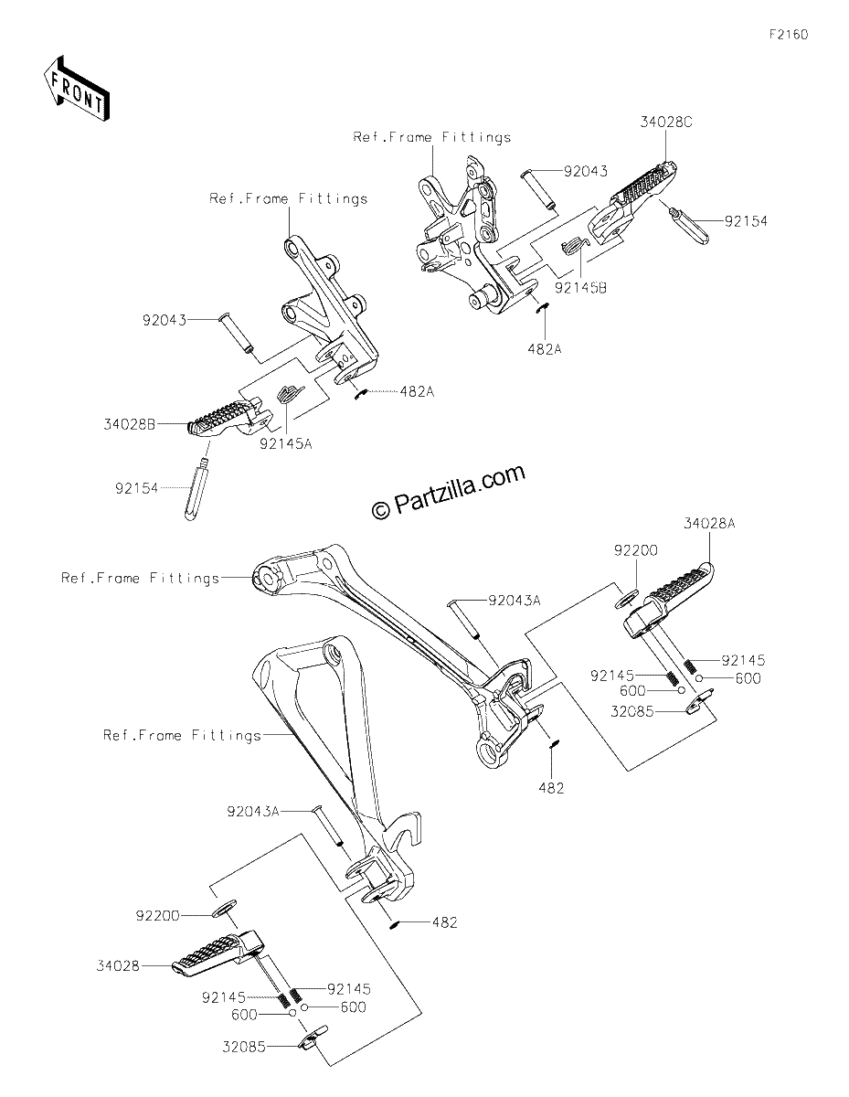 Diagrama de FOOTRESTS