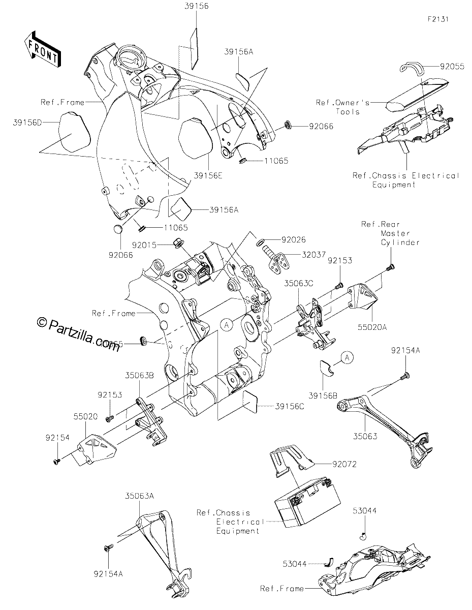 Diagrama de FRAME FITTINGS