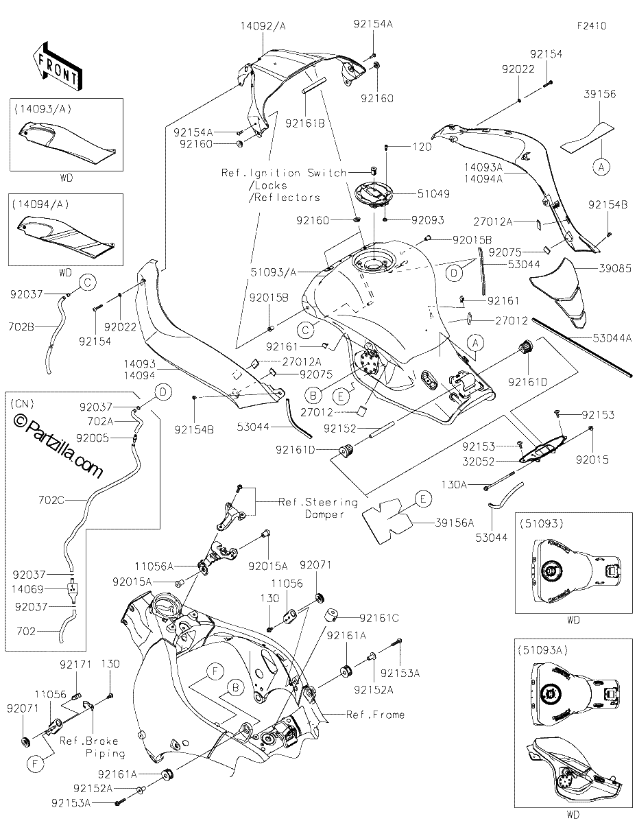 Diagrama de FUEL TANK