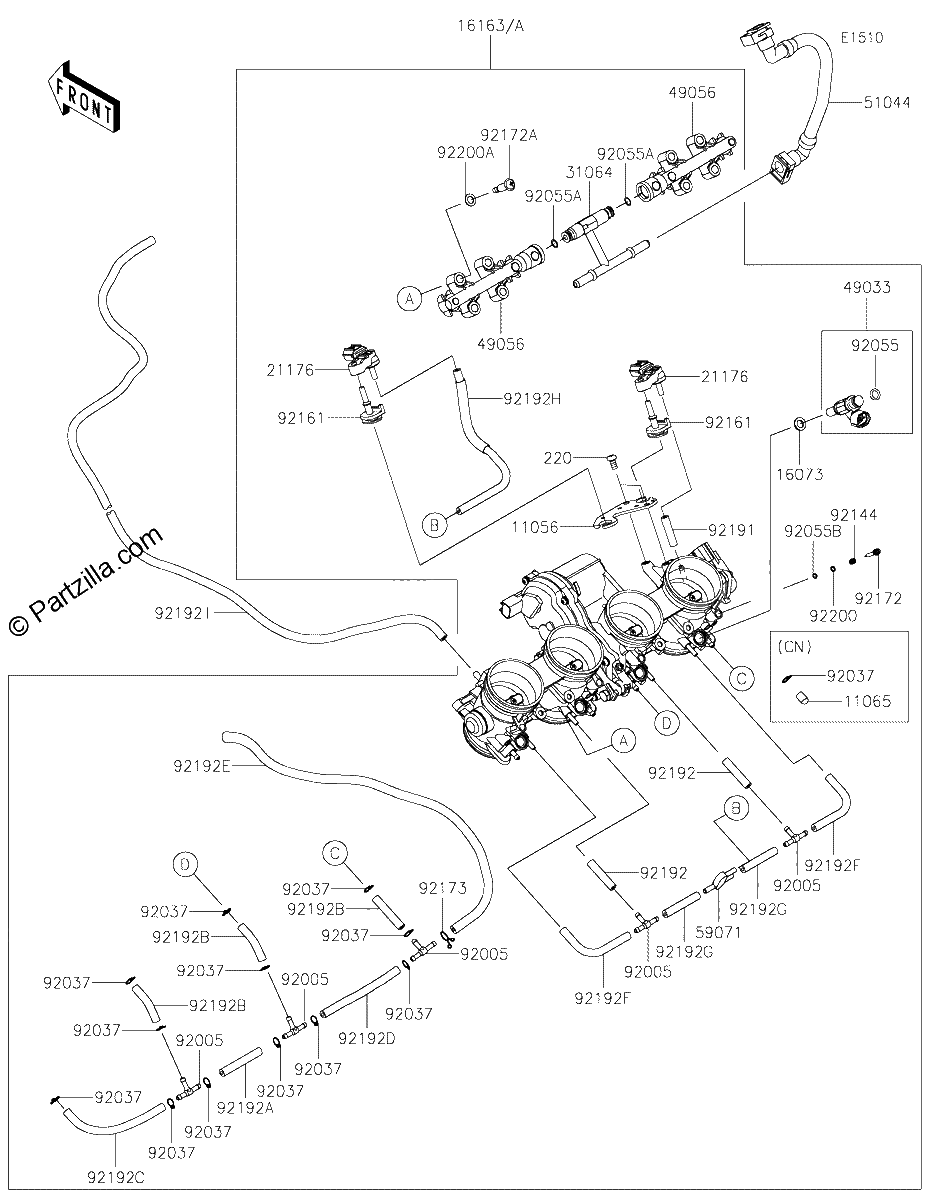 Diagrama de THROTTLE