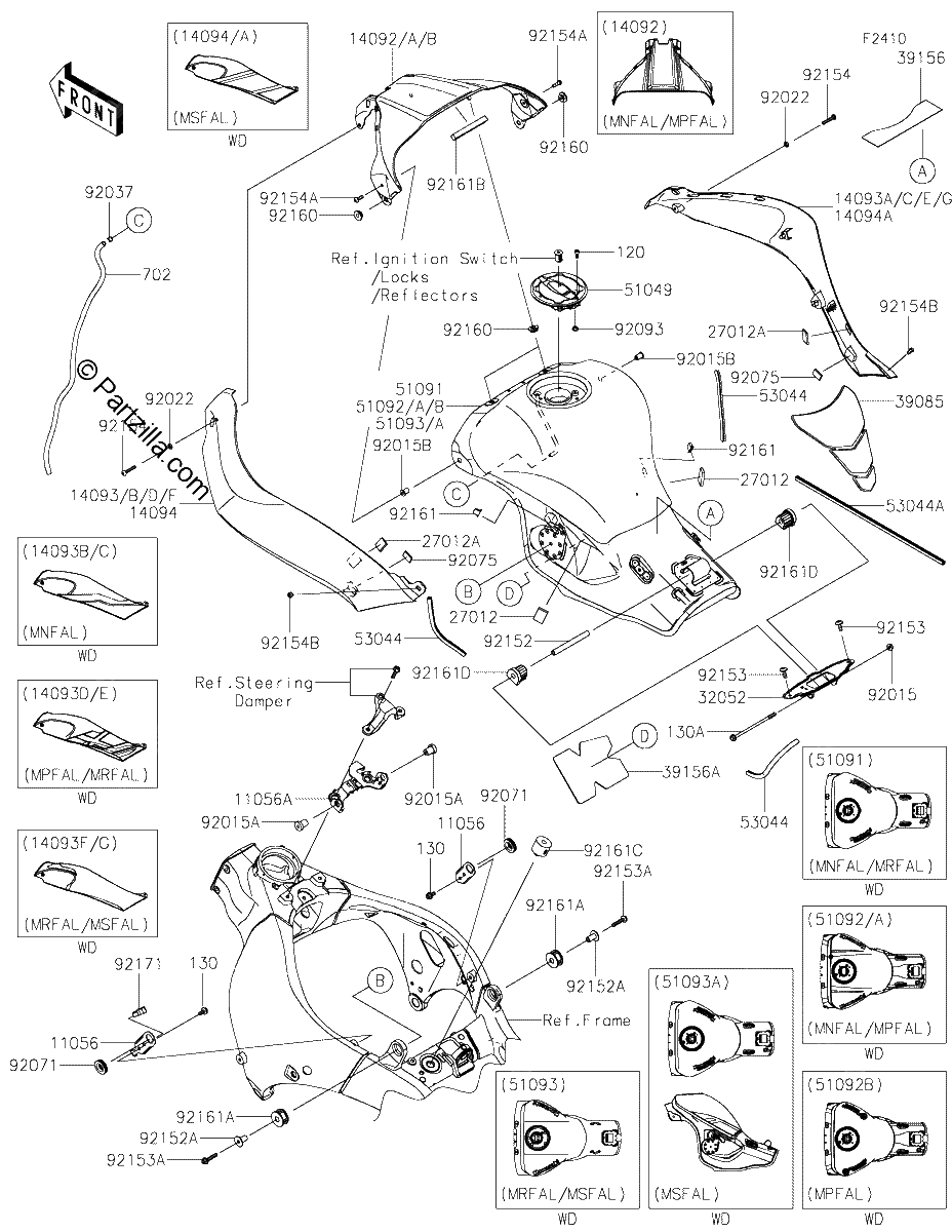 Diagrama de FUEL TANK