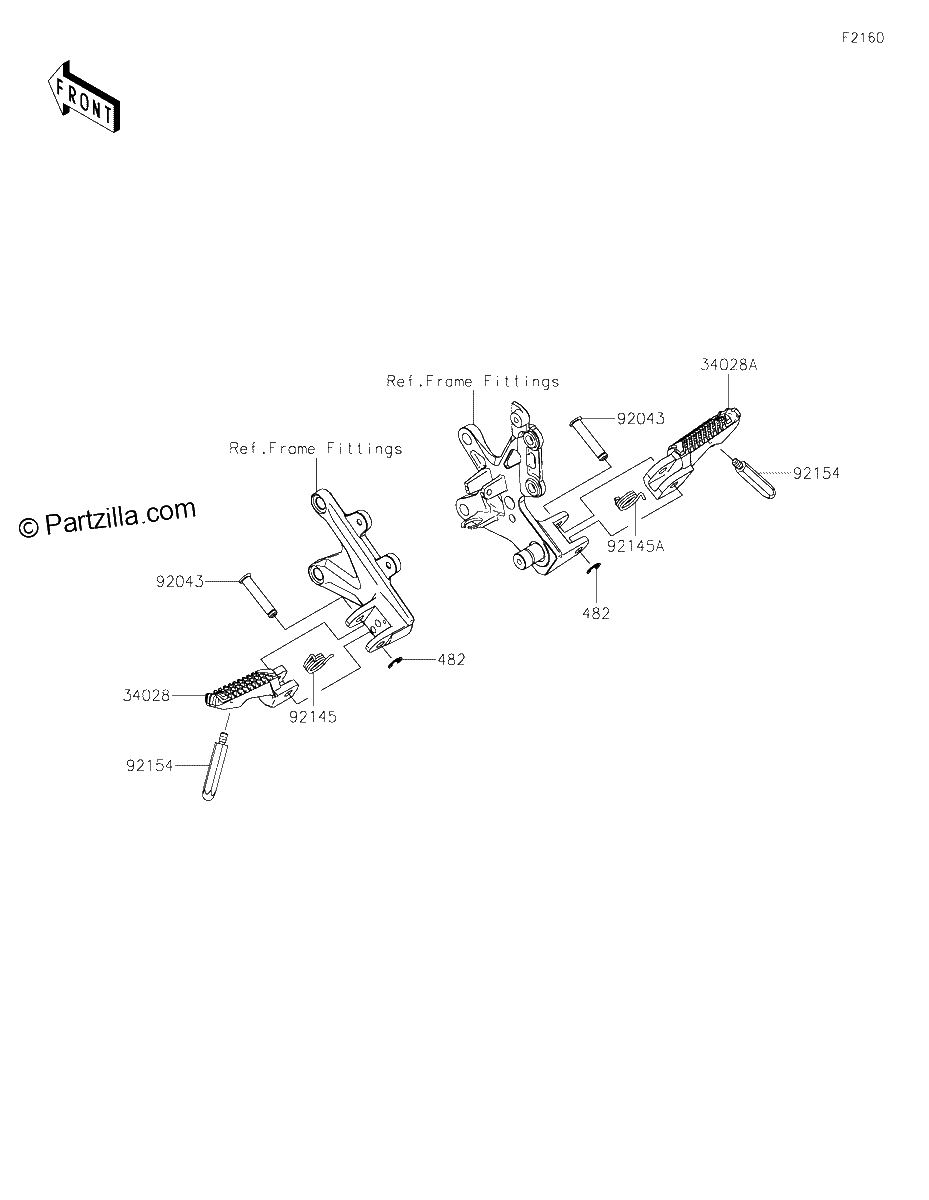 Diagrama de FOOTRESTS