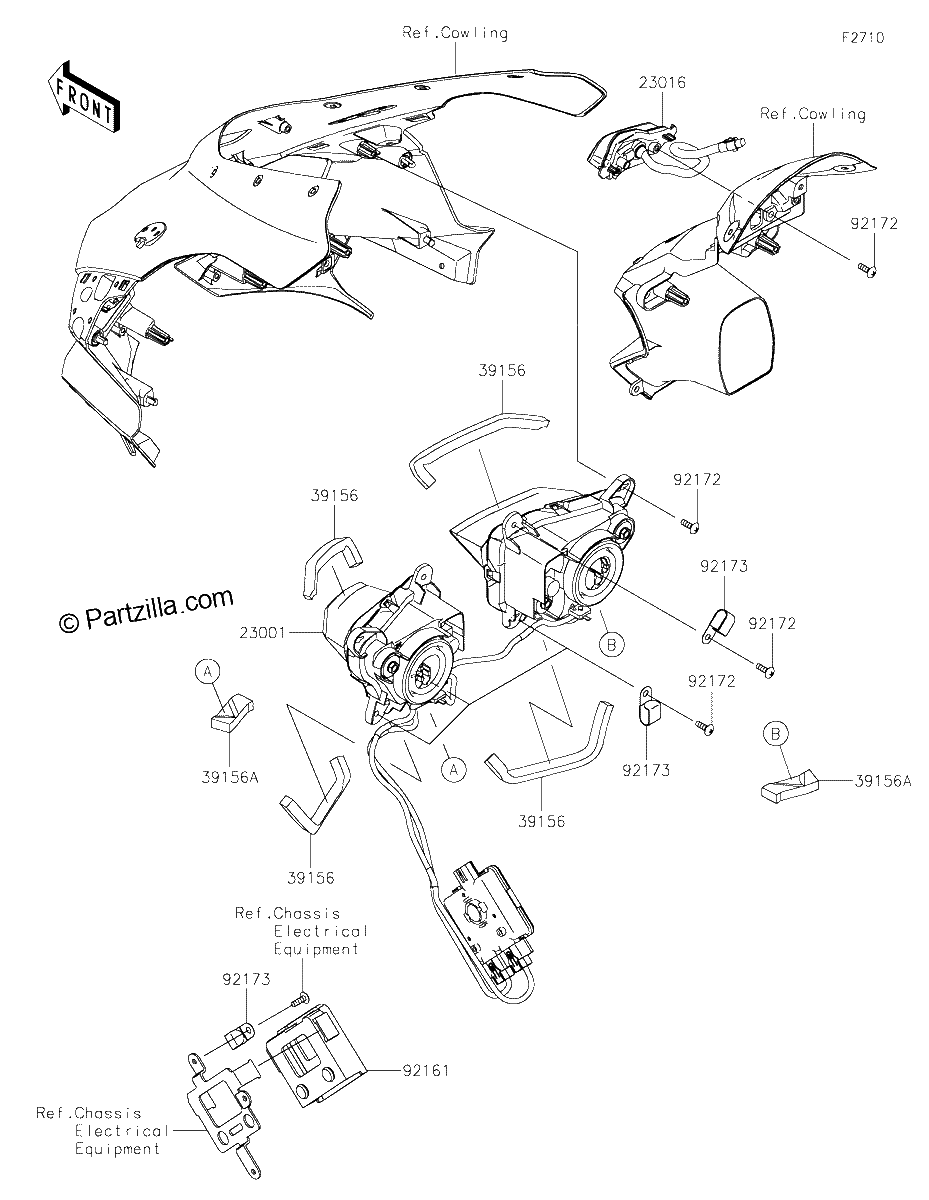 Diagrama de HEADLIGHT S