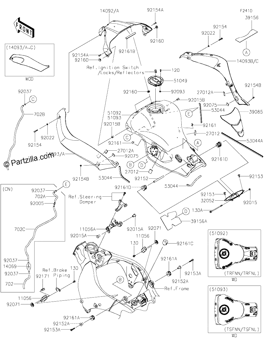 Diagrama de FUEL TANK