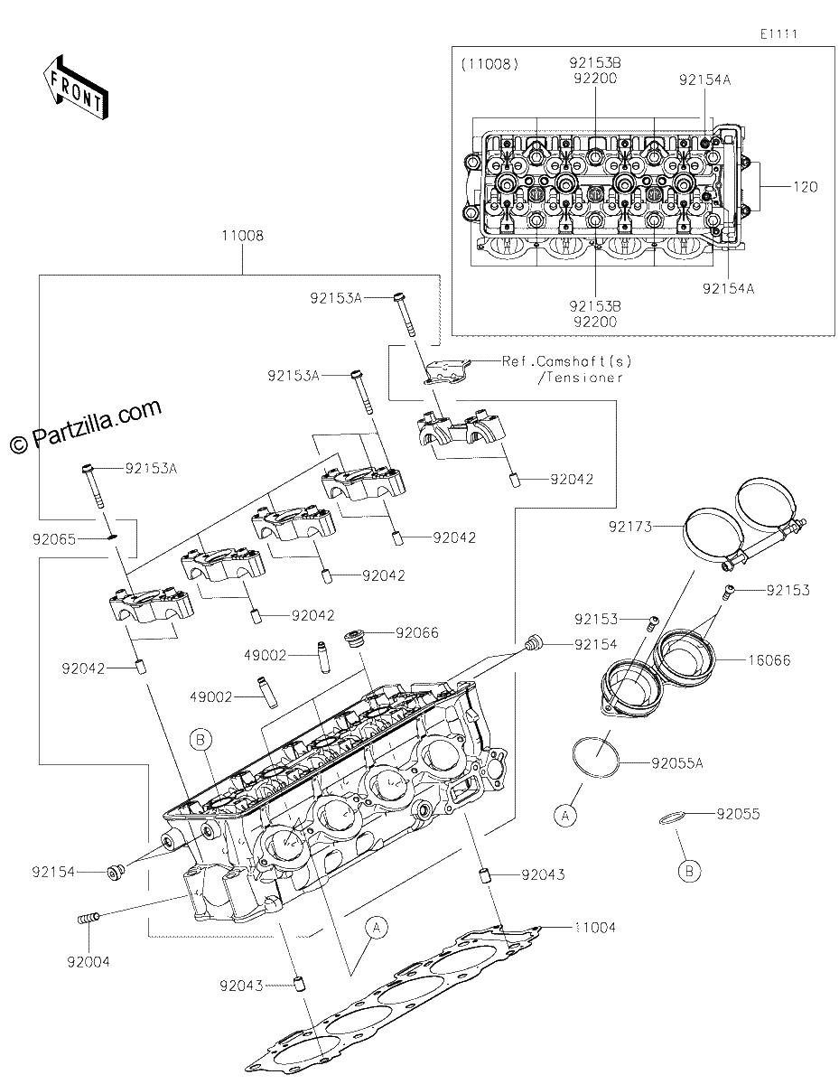Diagrama de CYLINDER HEAD