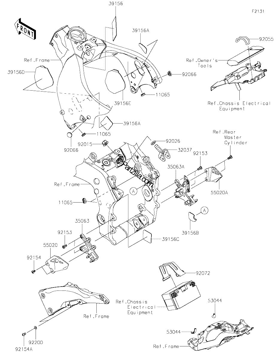 Diagrama de FRAME FITTINGS