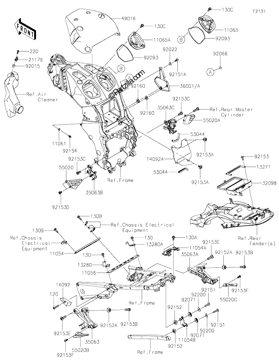 Diagrama de FRAME FITTINGS