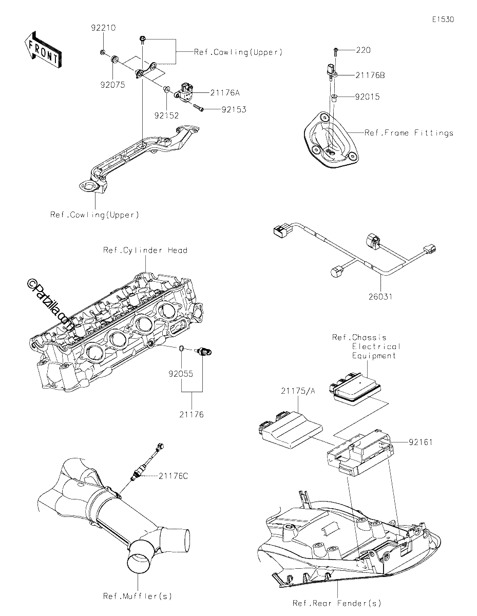 Diagrama de FUEL INJECTION