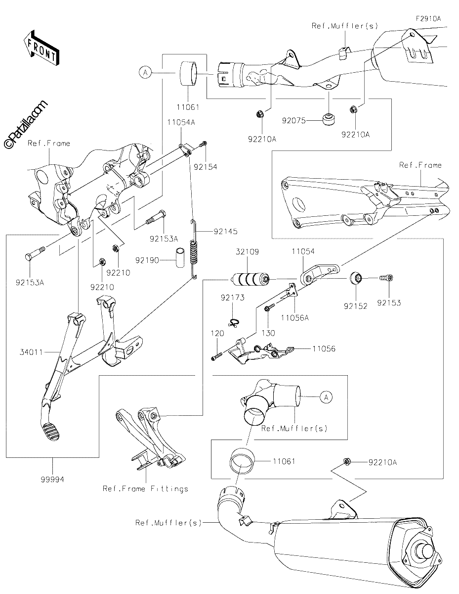 Diagrama de ACCESSORY CENTER STAND
