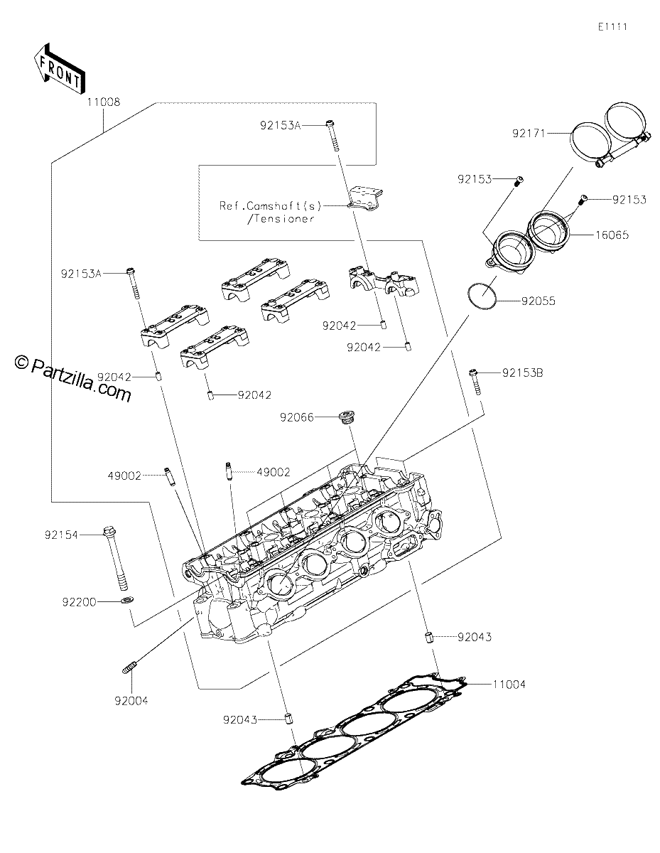 Diagrama de CYLINDER HEAD
