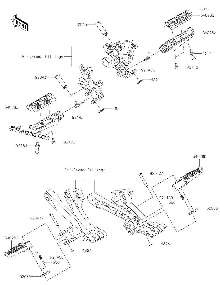 Diagrama de FOOTRESTS