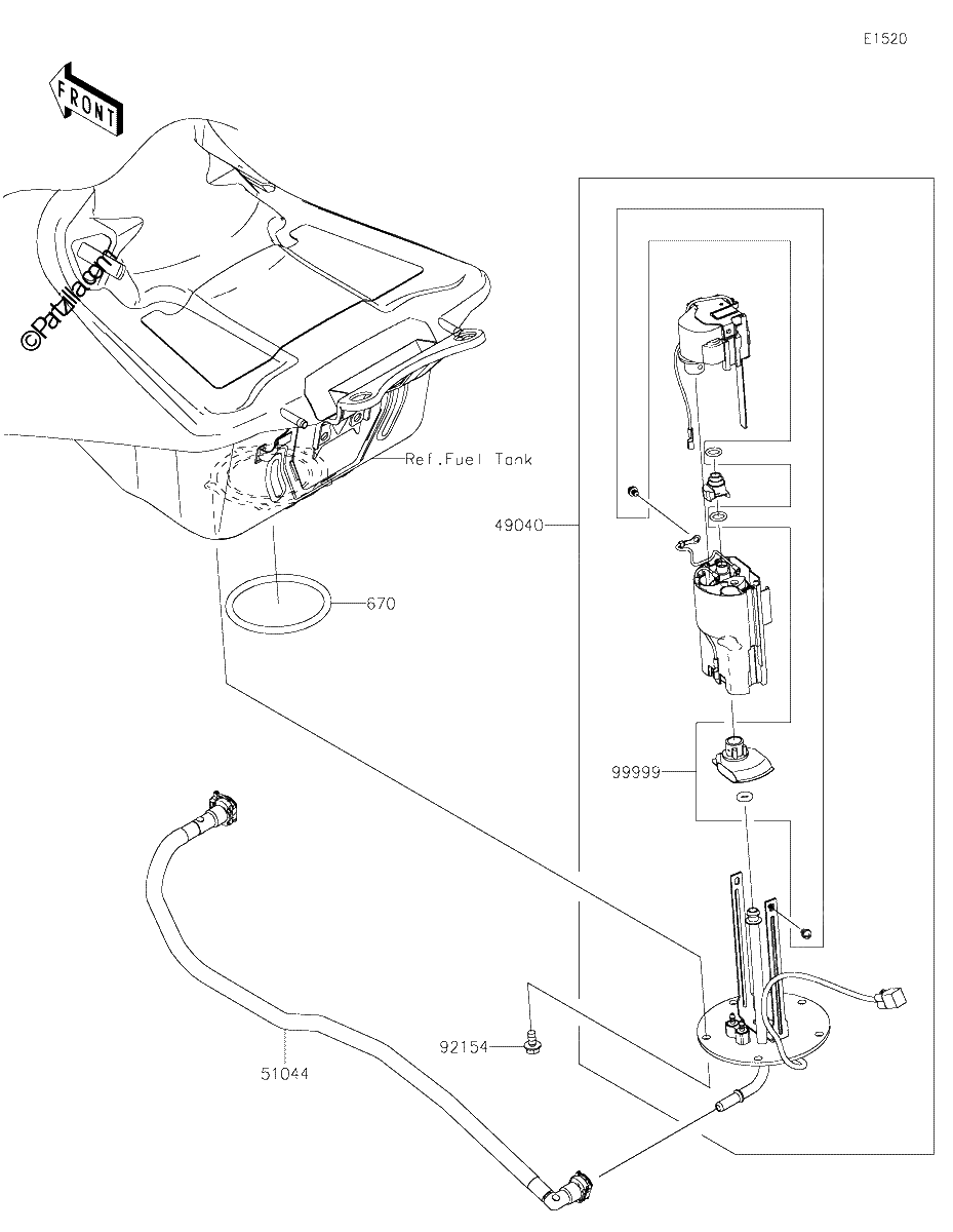 Diagrama de FUEL PUMP