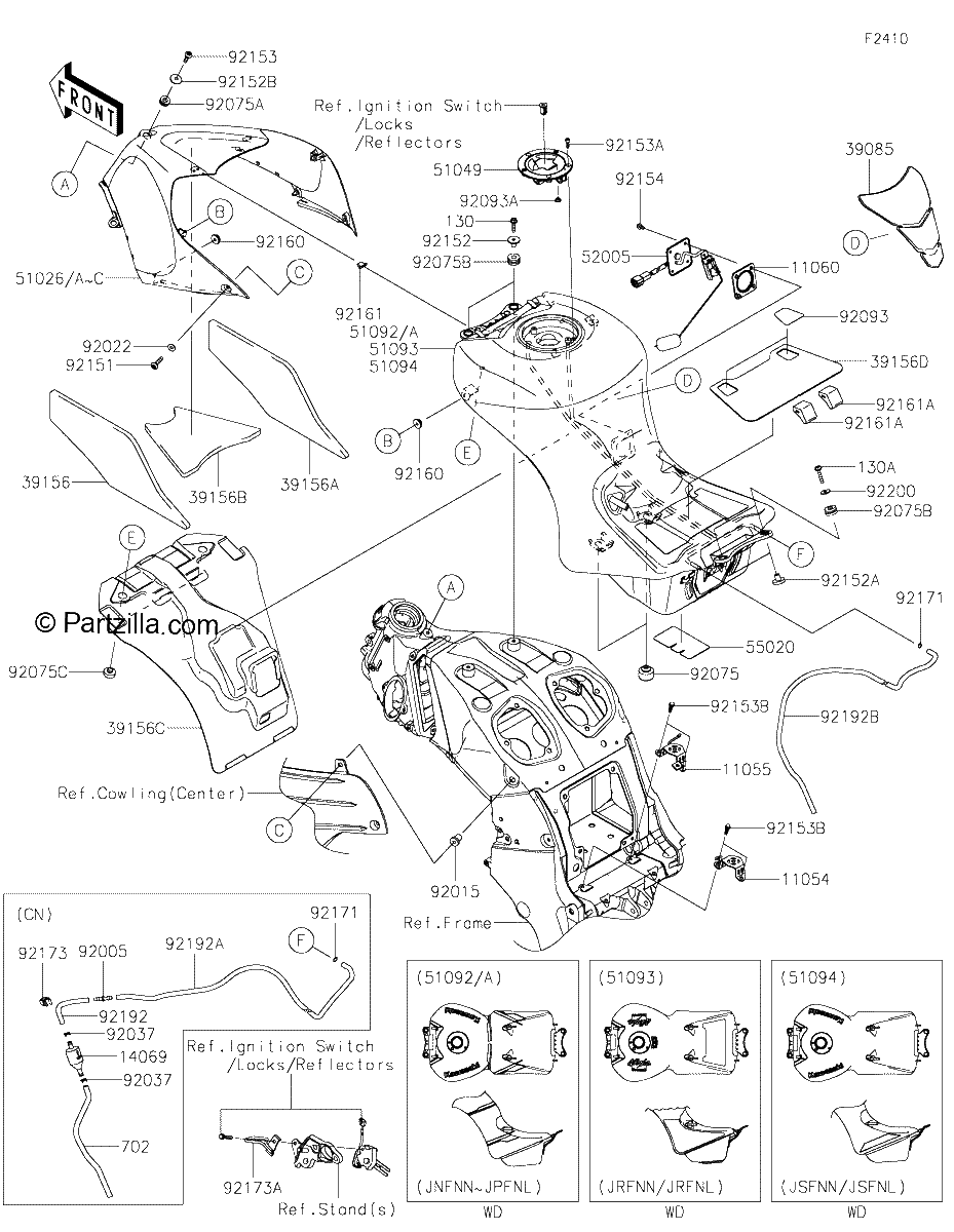 Diagrama de FUEL TANK