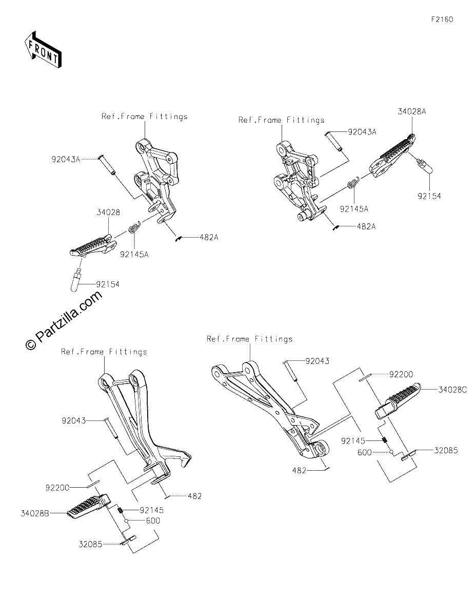 Diagrama de FOOTRESTS