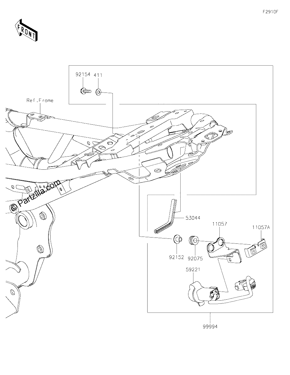Diagrama de ACCESSORY USB OUTPUT