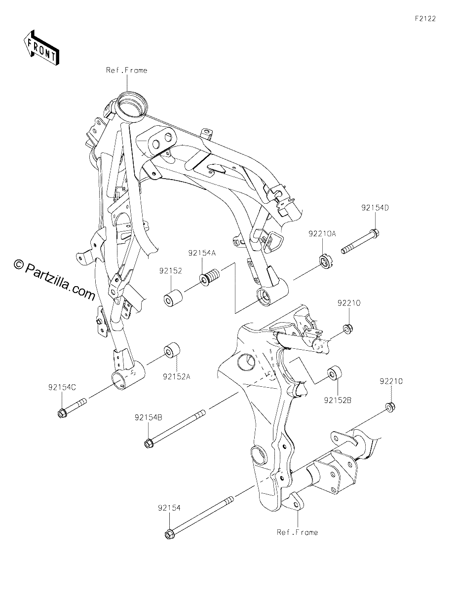 Diagrama de ENGINE MOUNT