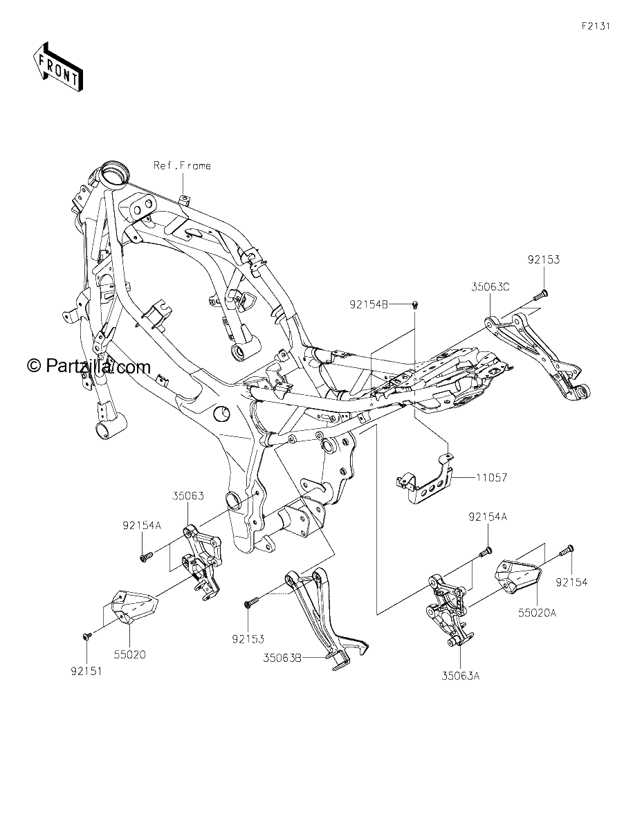 Diagrama de FRAME FITTINGS
