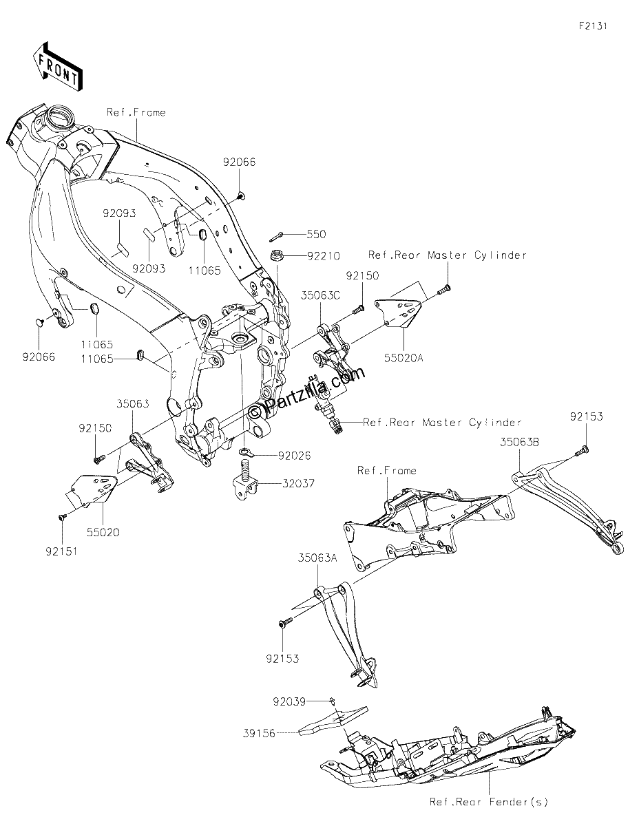 Diagrama de FRAME FITTINGS