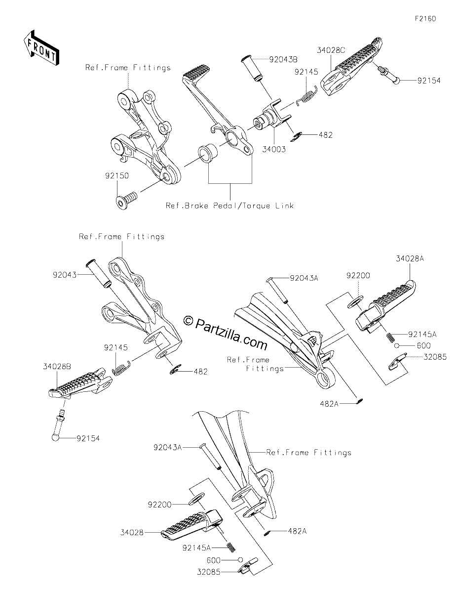 Diagrama de FOOTRESTS
