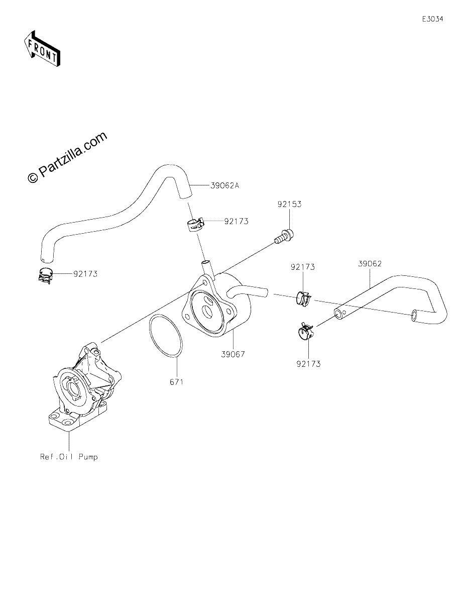 Diagrama de OIL COOLER
