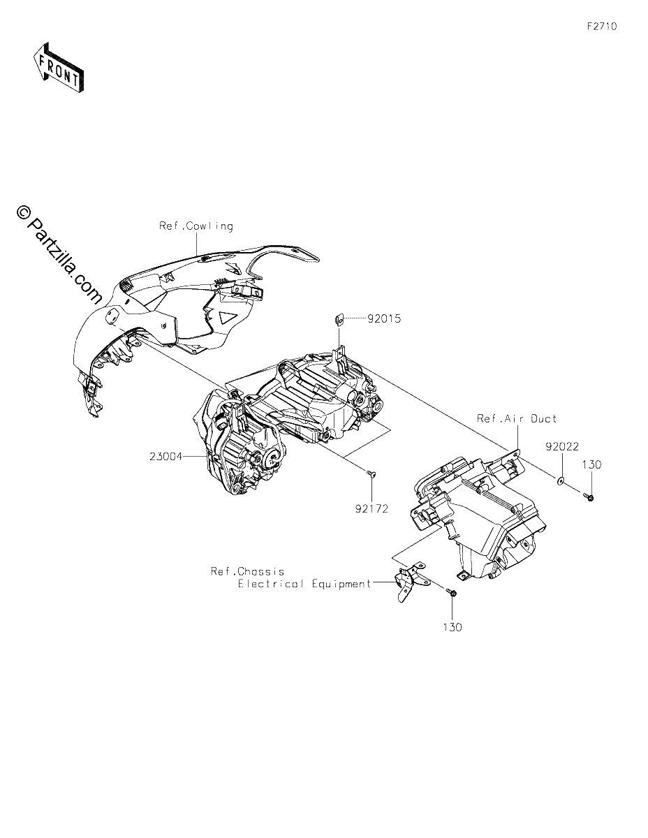 Diagrama de HEADLIGHT S