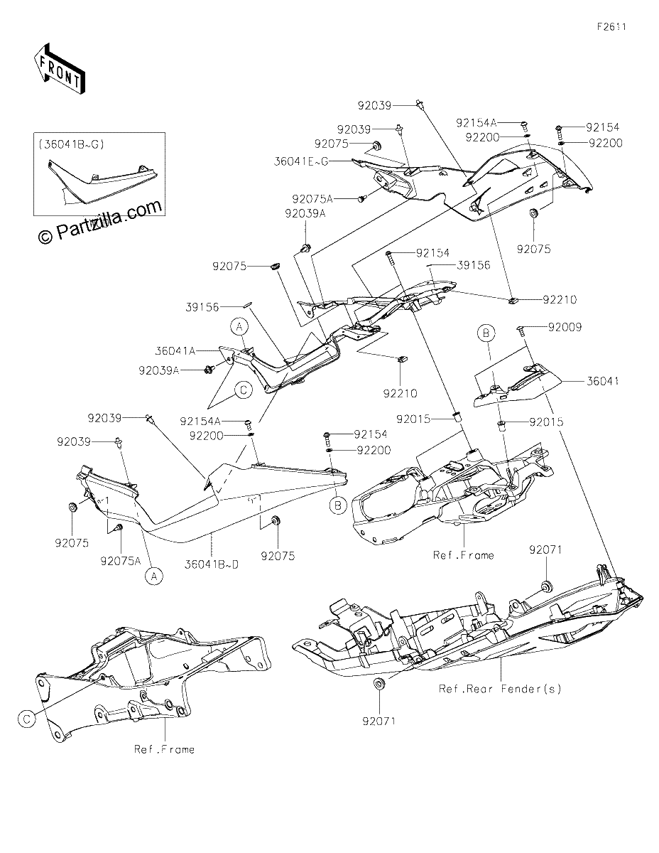 Diagrama de SIDE COVERS