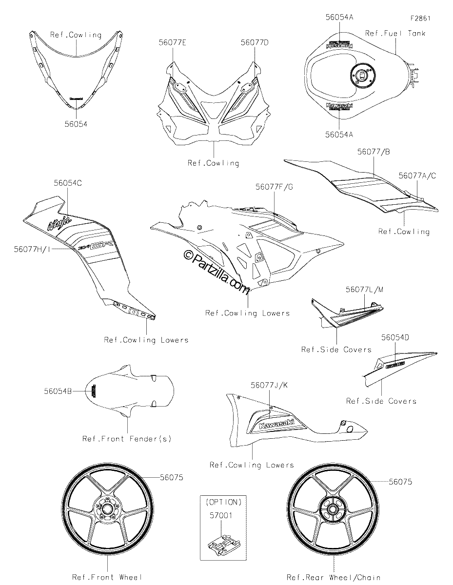 Diagrama de DECALS GREEN