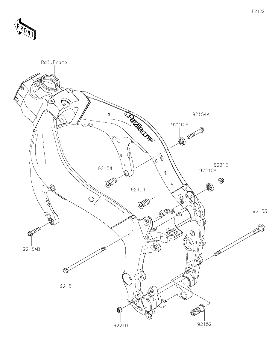 Diagrama de ENGINE MOUNT
