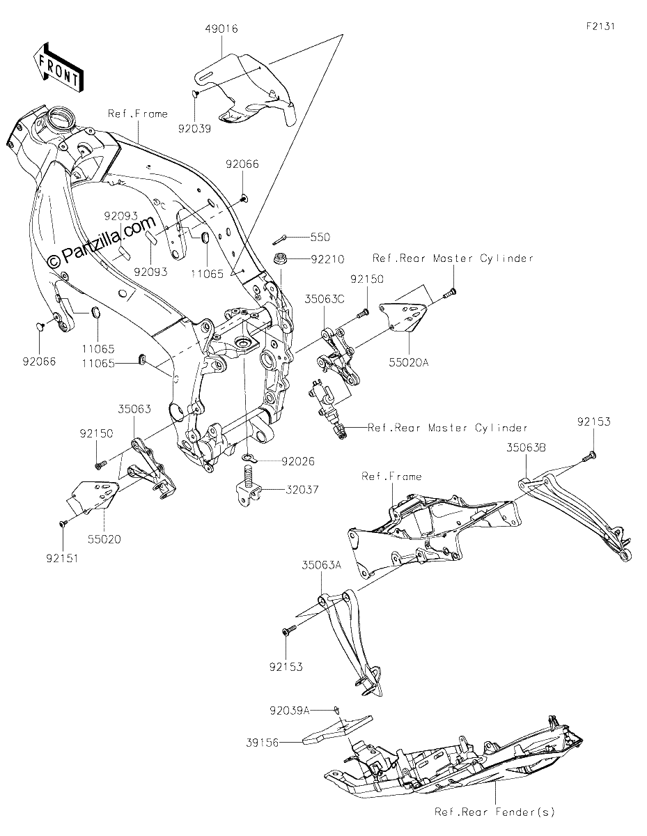 Diagrama de FRAME FITTINGS
