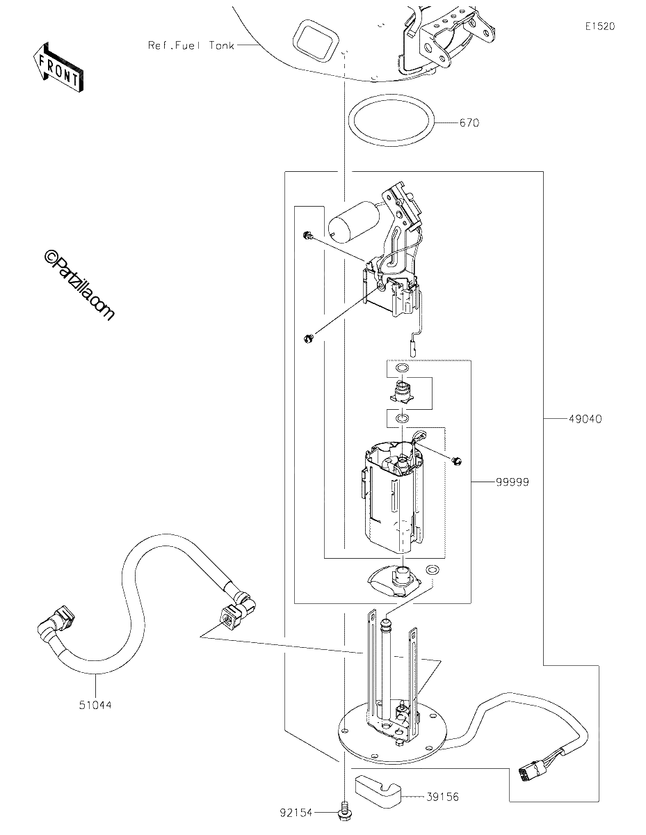Diagrama de FUEL PUMP