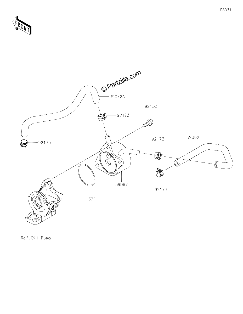 Diagrama de OIL COOLER