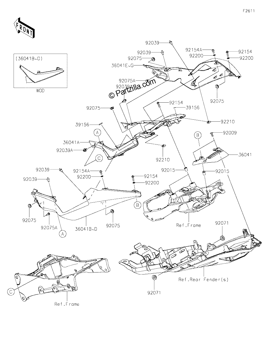 Diagrama de SIDE COVERS