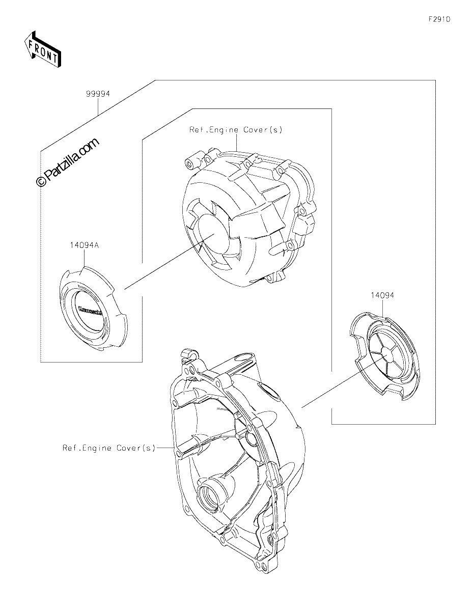 Diagrama de ACCESSORY CRANKCASE RING