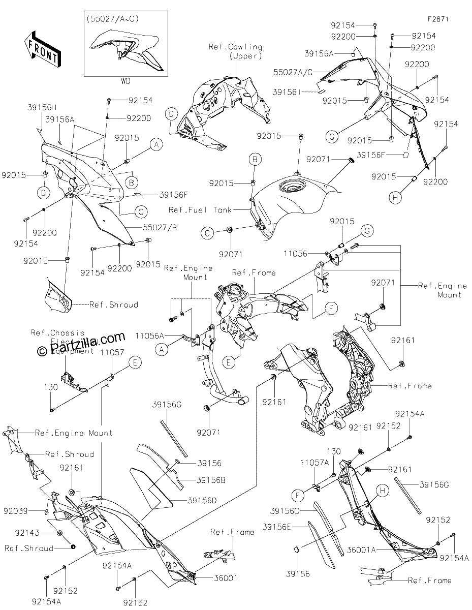 Diagrama de COWLING CENTER