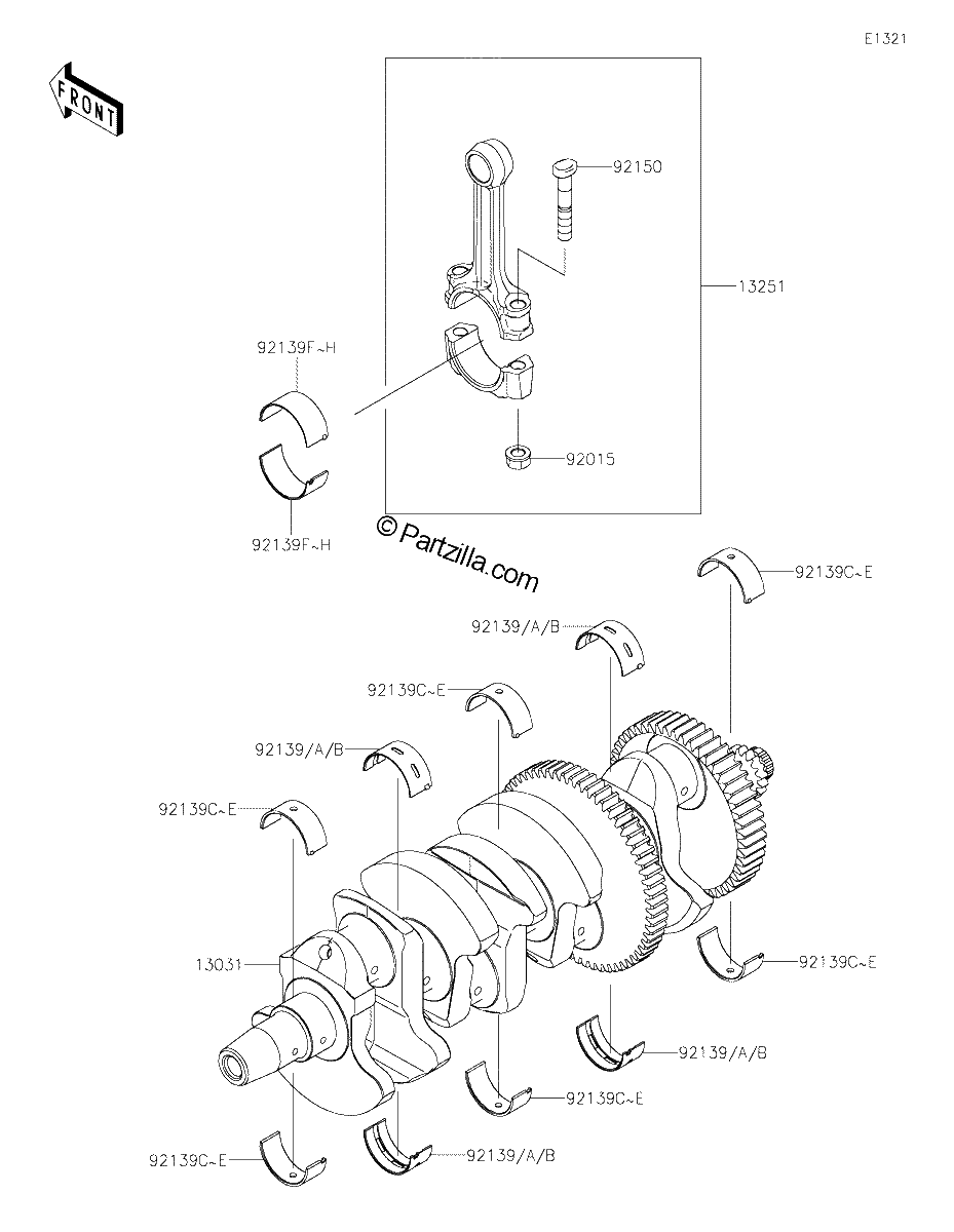 Diagrama de CRANKSHAFT