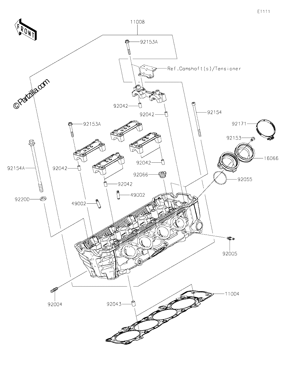 Diagrama de CYLINDER HEAD