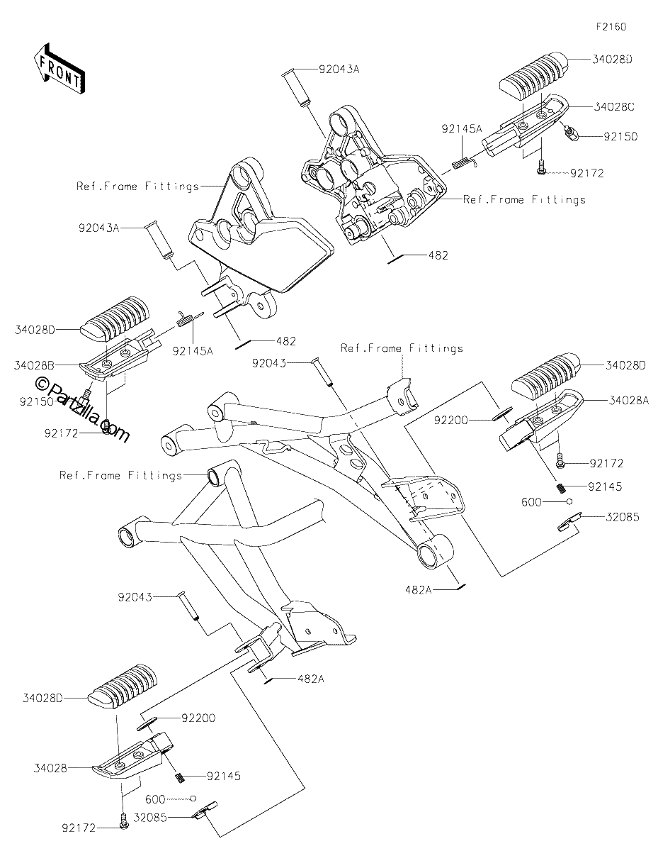 Diagrama de FOOTRESTS