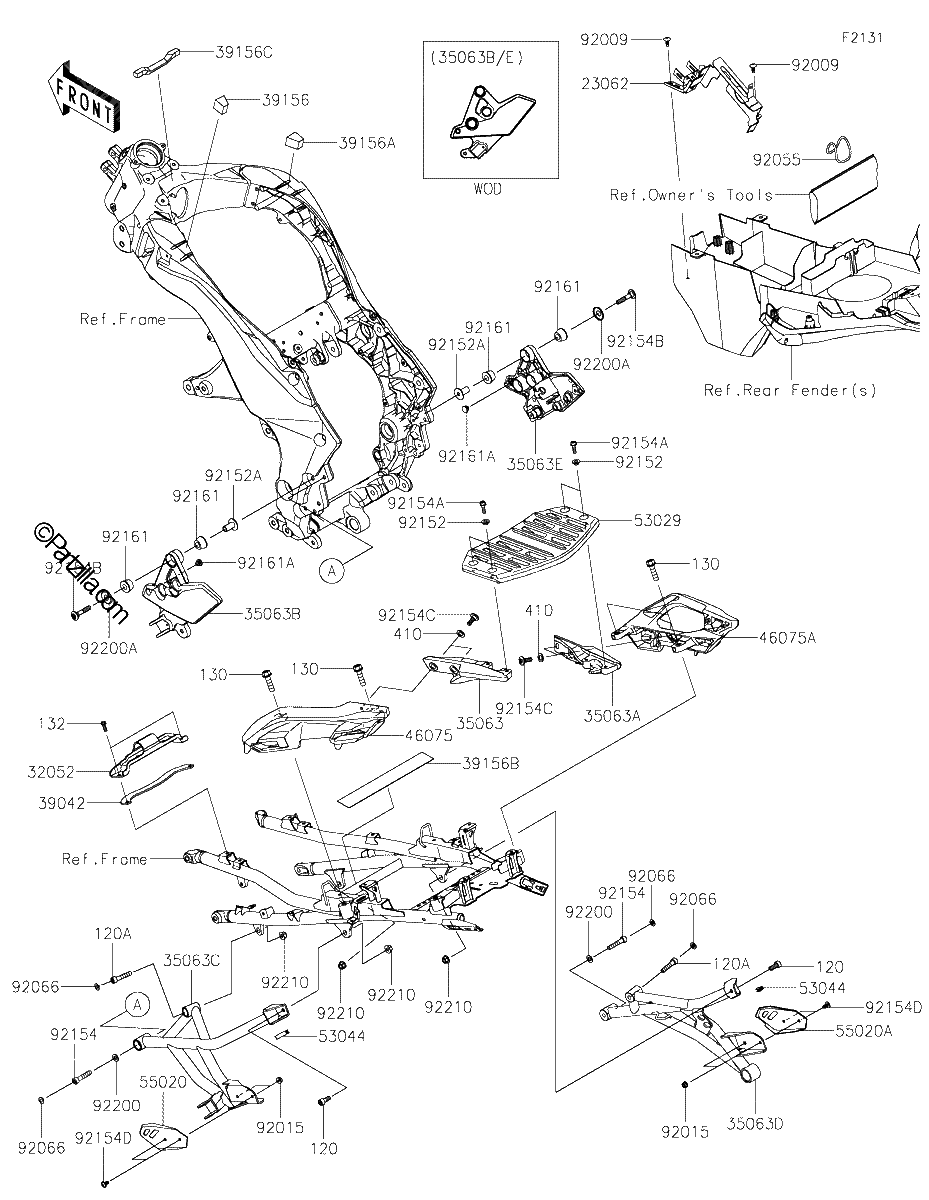 Diagrama de FRAME FITTINGS