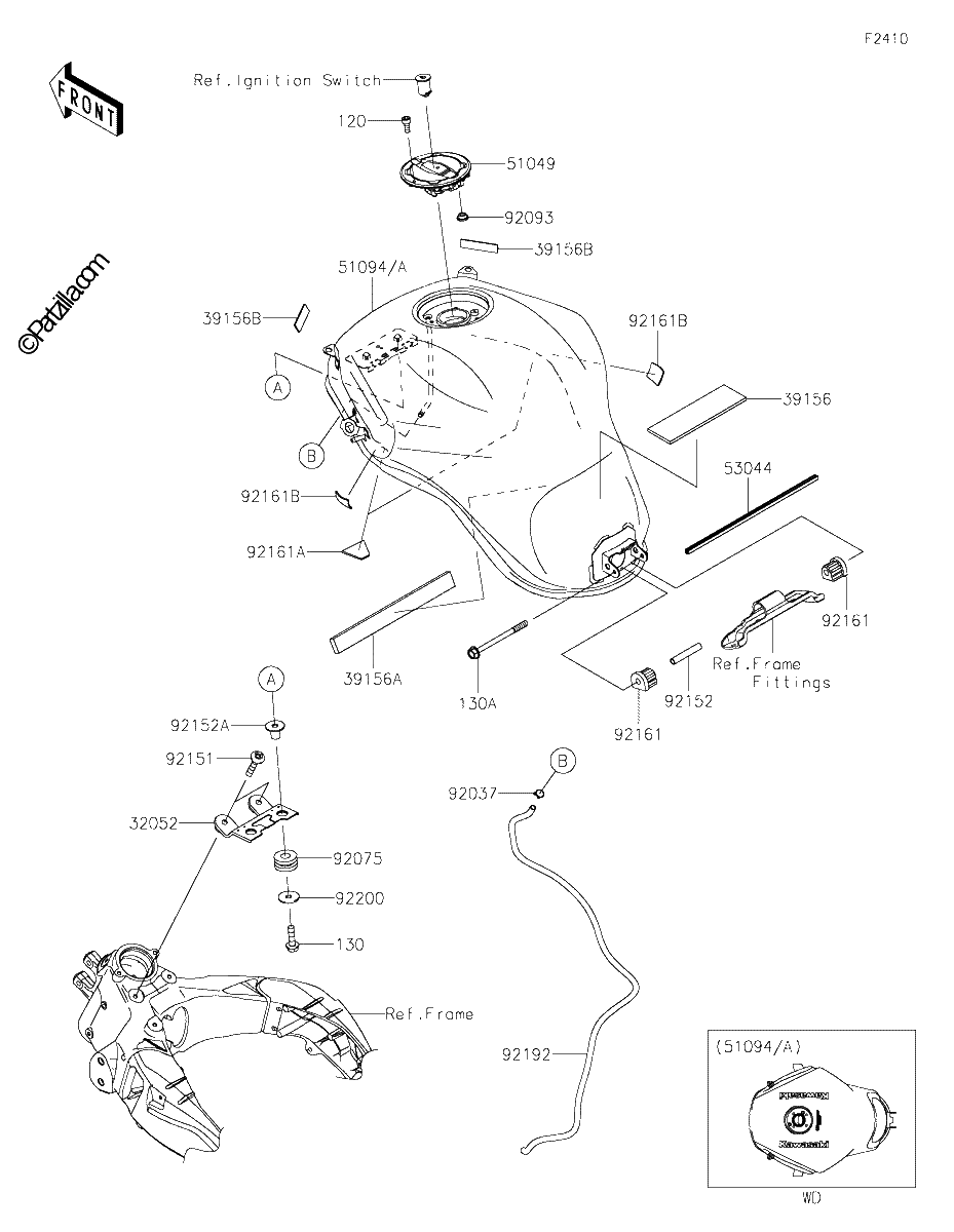 Diagrama de FUEL TANK